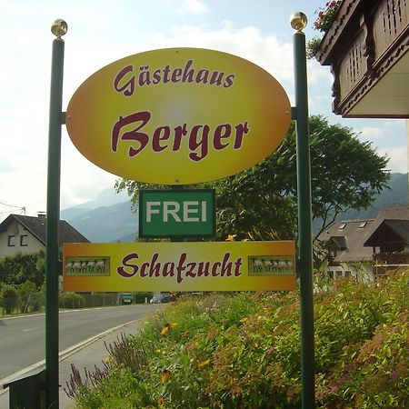 Gaestehaus Berger Tröpolach Buitenkant foto